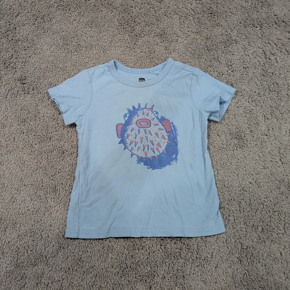 Tea Collection Sky Blue Baby Tee - Picture 1 of 5
